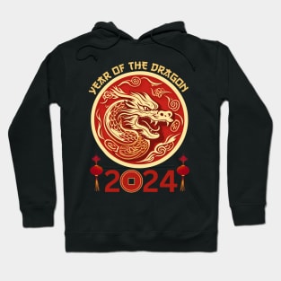 Chinese lunar Year 2024 Year Of The Dragon 2024 Hoodie